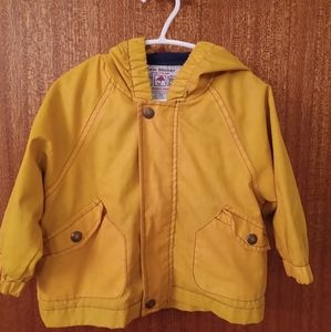 Yellow Baby Rain Jacket